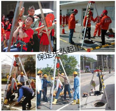 下井作業使用救援三腳架需要注意哪些